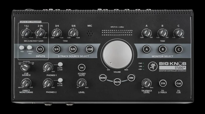 Mackie Big Knob Studio+ 4×3 Monitor Controller and Interface