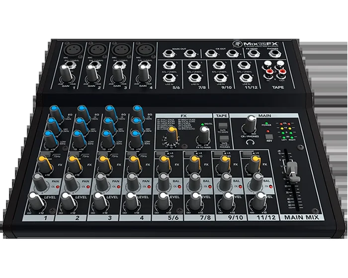 Mackie Mix12FX 12-channel Compact Mixer with Effects – 2044096-00