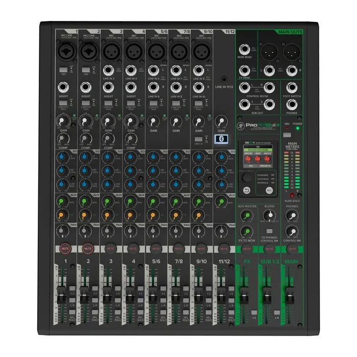 Mackie Profx12v3+ 12-Channel USB-C Mixer