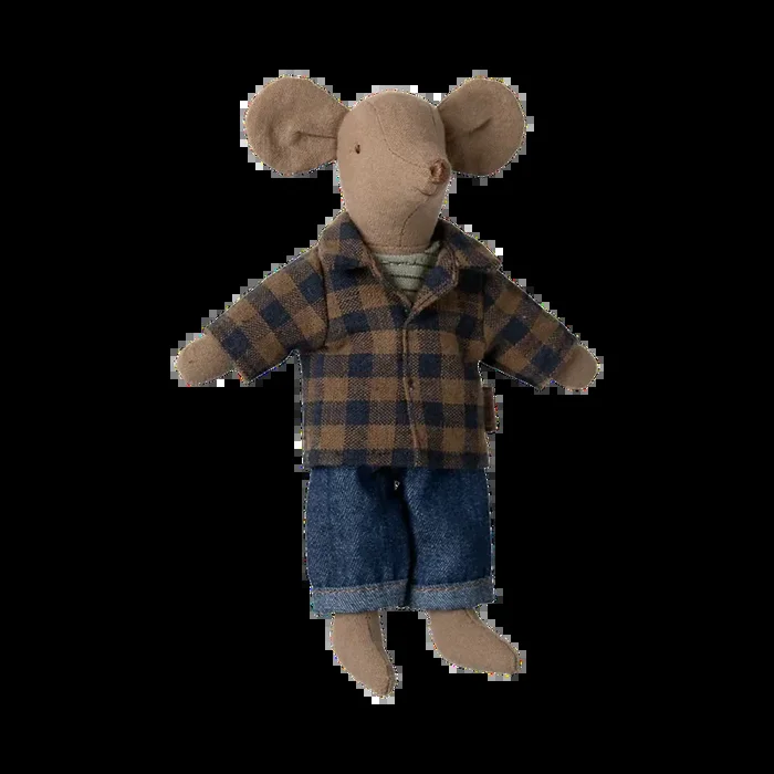 Maileg dad mouse – light brown