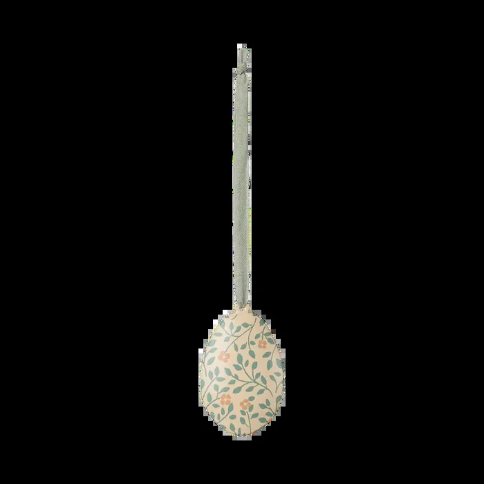 Maileg Easter egg ornament, branches – dark mint