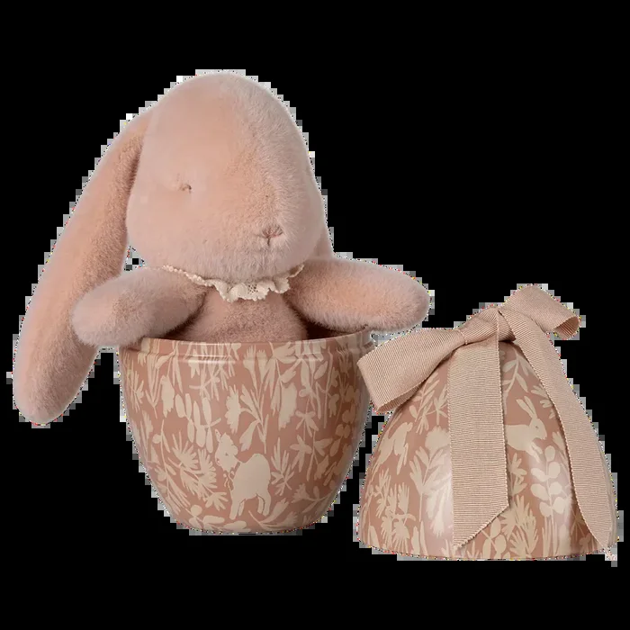 Maileg Easter egg with bunny – powder