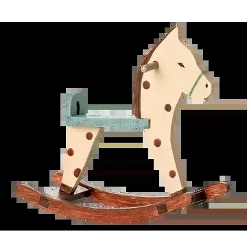 Maileg rocking horse, mouse – spotted