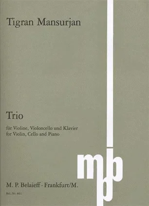 Mansurjan, T.: Trio (violin, cello, and piano)