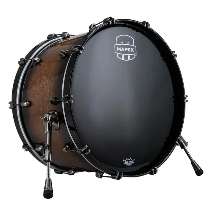 Mapex Saturn Evolution Maple Bass Drum 24×14 (No Mount) Exotic Night Forest Burst