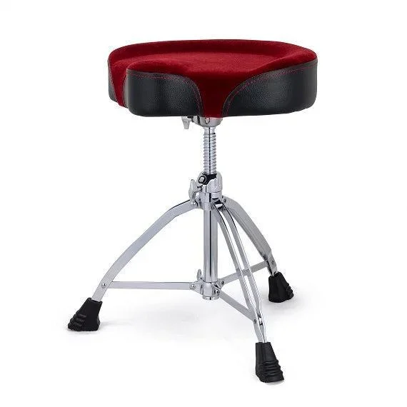 Mapex T865SER Double Braced 3 Leg Drum Throne | Red Cloth