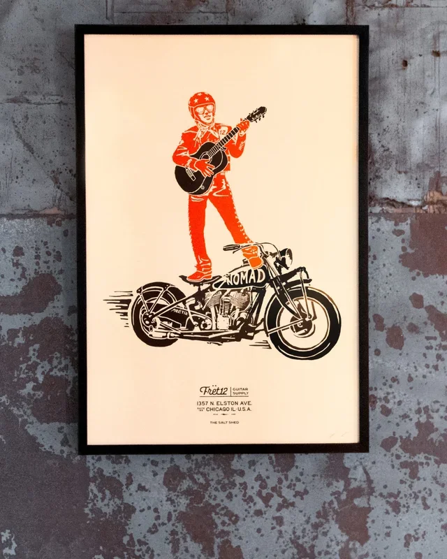 MARIACHI RIDER ART PRINT – LIGHT
