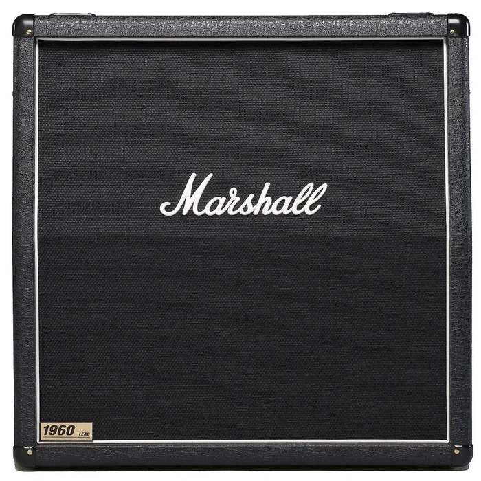 Marshall 1960A Lead – 300-Watt 4×12″ – Angled Guitar Speaker/Extension Cabinet – Black Finish