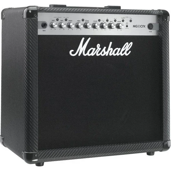 Marshall MG50CFX Combo Guitar Amplifier Carbon Fiber