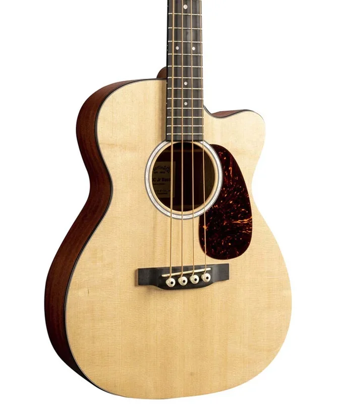 Martin CJr-10E Junior Spruce/Sapele Acoustic Bass Guitar w/ Bag – Satin
