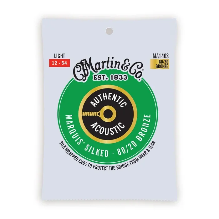 Martin MA140S Authentic Acoustic Marquis Silked 80/20 Bronze Light 12-54