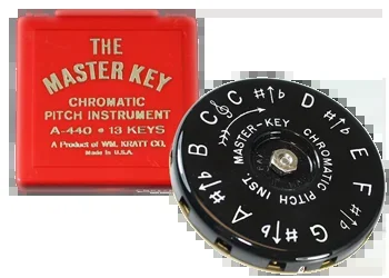 Master Key Chromatic Pitch Pipe