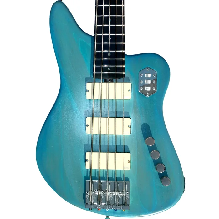 McGrath Rebel – 5-String Bass – Pool Blue (Namm 2026)