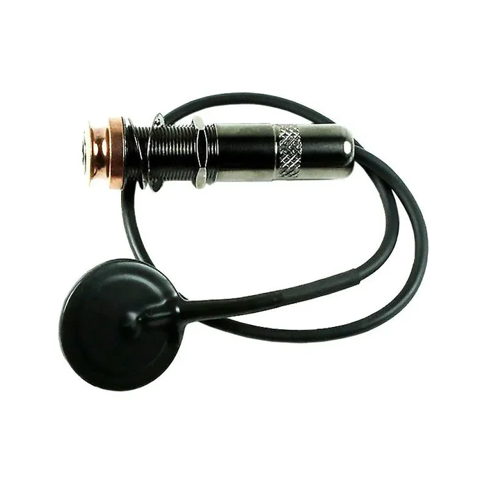 McIntyre MT-100 Transducer Disc Internal Mount Mandolin Pickup w/Endpin Jack