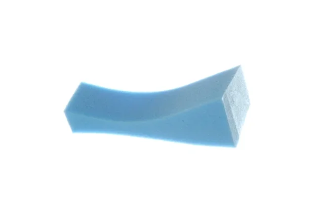 Medium Poly-Pad sponge shoulder rest, blue extra firm | Metzler Violins
