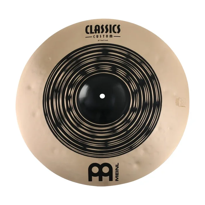 Meinl Cymbals CC18DUC Classics Custom Dual Crash – 18″