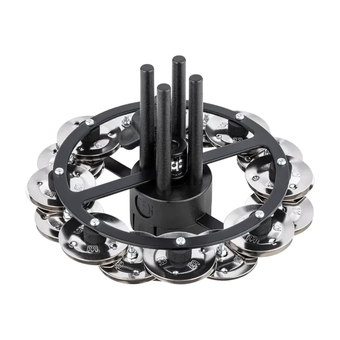 Meinl Percussion 2-Piece Tambourine Hi-Hat – Black
