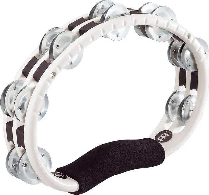 Meinl Tambourine, Aluminum Jingles Hand held version, White