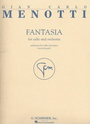 Menotti, Giancarlo: Fantasia (cello & piano)
