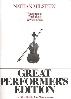 Milstein, N.: Paganinian Variations for Violin Solo (violin)