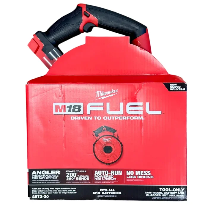 Milwaukee M18 FUEL 18V ANGLER Pulling Fish Tape Powered Base (2873-20)