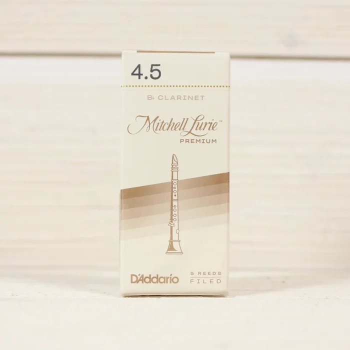 Mitchell Lurie Premium RMLP5BCL450 4.5 Bb Clarinet Reeds (5-Pack)