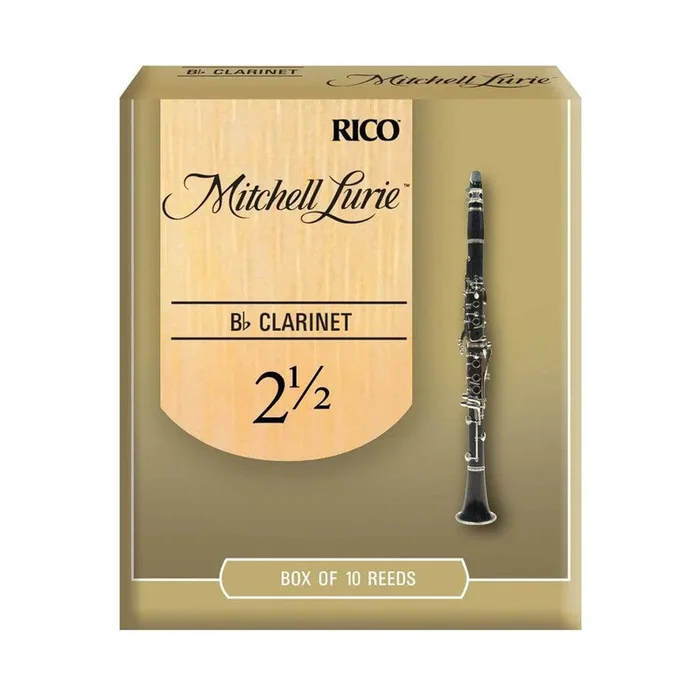 Mitchell Lurie RML10BCL250 2.5 Bb Clarinet Reeds (10-Pack)