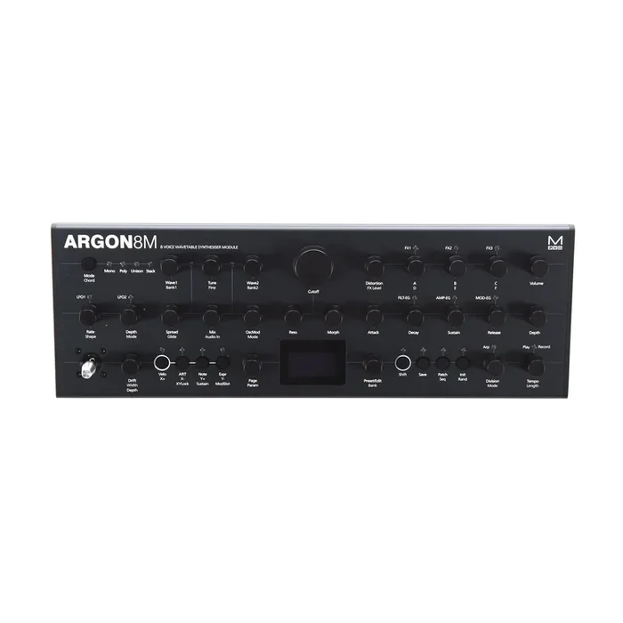 Modal Electronics Argon8M 8 Voice Polyphonic Wavetable Synthesizer Module