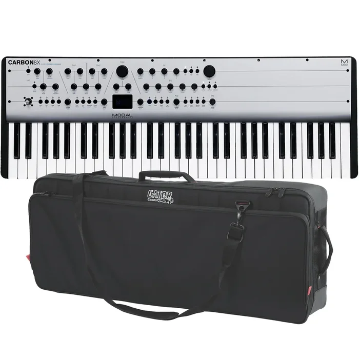 Modal Electronics Carbon8X 61-Key Experimental Digital Synthesizer CARRY BAG KIT