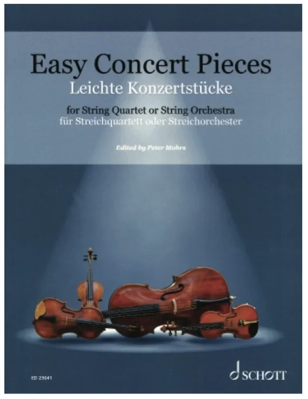 Mohrs: Easy Concert Pieces: 26 Easy Concert Pieces from 4 Centuries (string quartet)