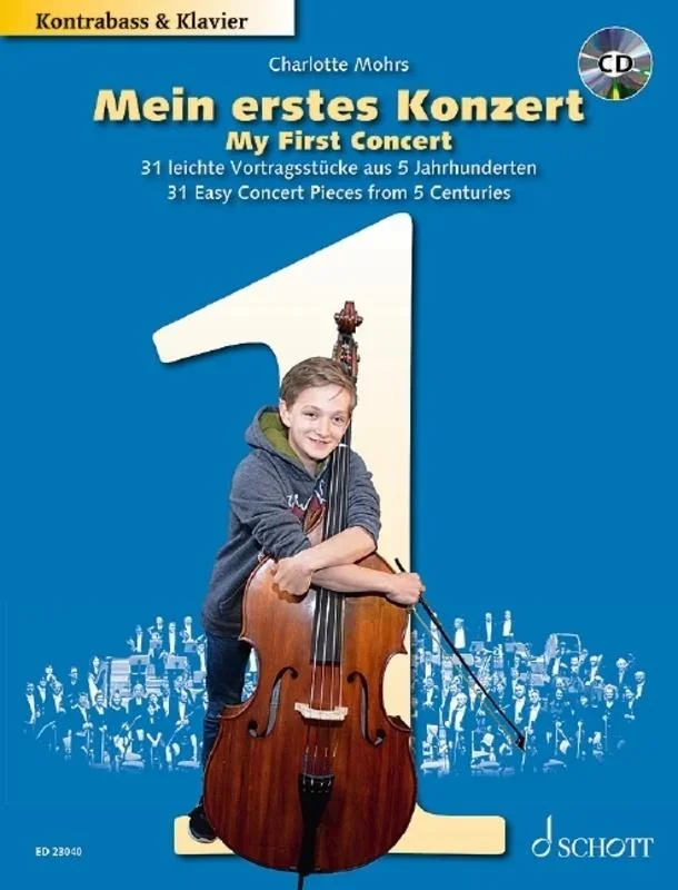 Mohrs, Mein erstes Konzert for Double Bass and Piano (Schott)