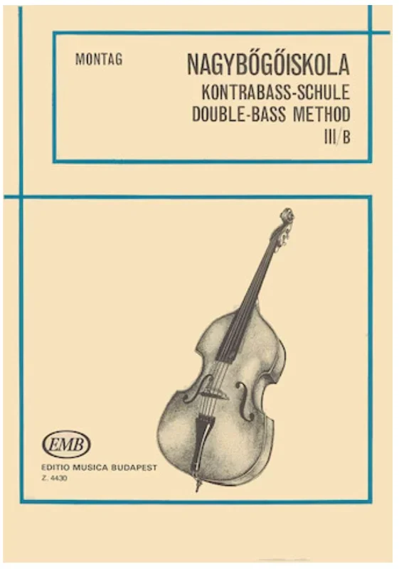 Montag, Lajos: Double Bass Method, Vol.3b SPECIAL ORDER