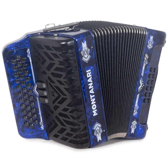 Montanari 3412 Accordion 3 Switch EAD Blue