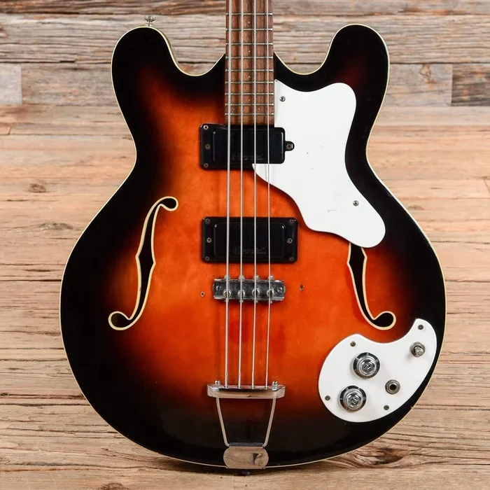 Mosrite Celebrity Bass Sunburst 1970s