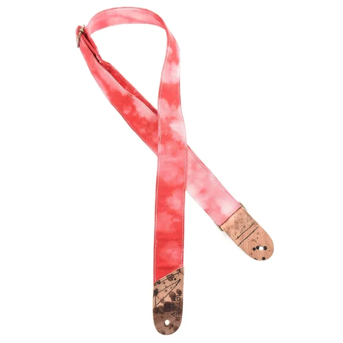Mother Mary “Red Bleached” Guitar Strap