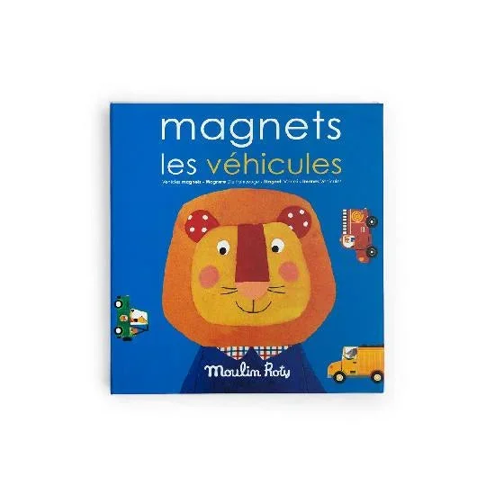 Moulin Roty Popipop – magnetic game vehicles