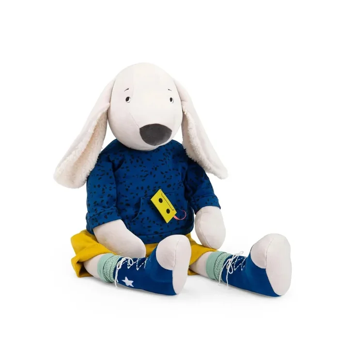 Moulin Roty Puce & Pilou – giant pilou dog soft toy