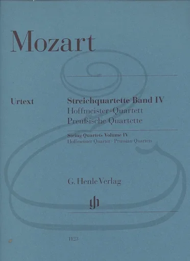 Mozart (Seiffert): String Quartets, Vol.4 – URTEXT (string quartet)
