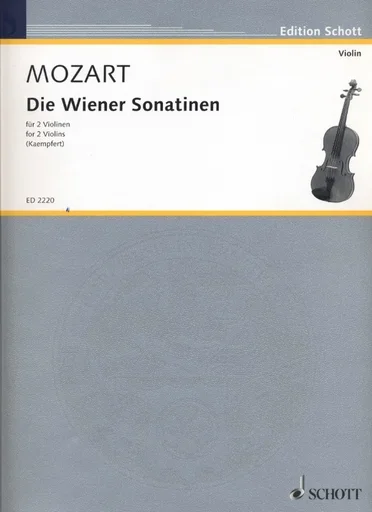 Mozart, W.A.: 12 Viennese Sonatinas – Die Wiener Sonatinen (2 violins)