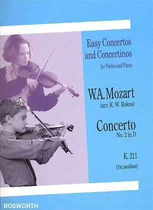 Mozart, W.A.: Concerto #2 in D K.211 (Violin & Piano)