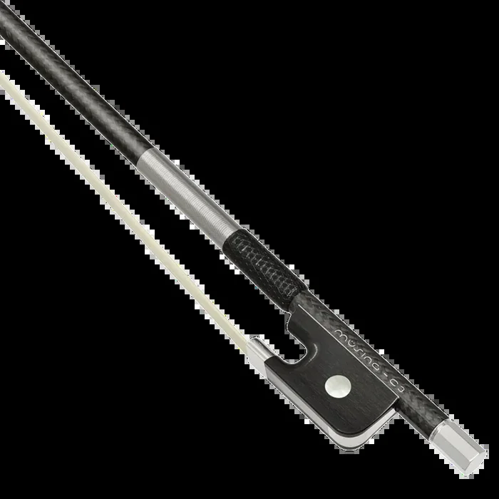 Muesing Viola Bow: C3 Classic Carbon Fibre with Stainless Steel Fittings
