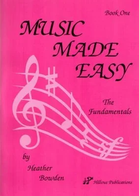 Music Made Easy Grade 1 – Heather Bowden – Hillvue Publications