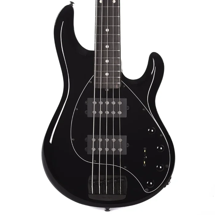 Music Man StingRay 5 Special H Jet Black Ebony Fingerboard w/Black Pickguard