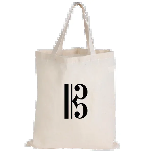 Music Tote Bag – Alto Clef (Calico)