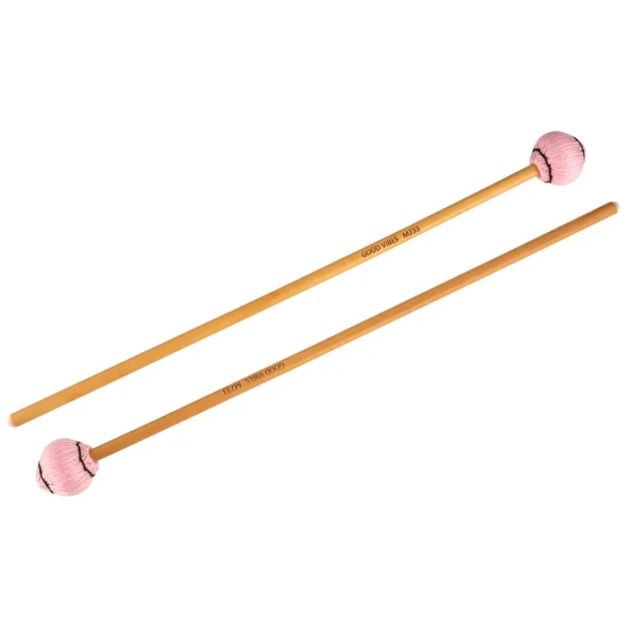 Musser Good Vibes M233 Keyboard Mallets Medium Hard Pink