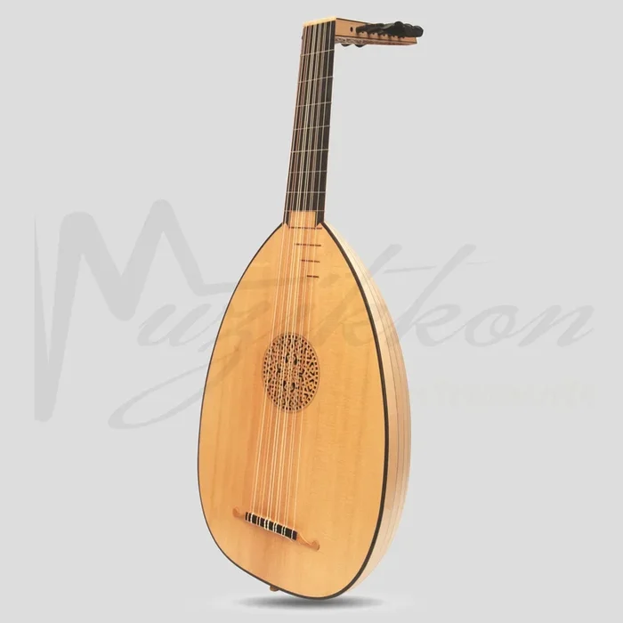 Muzikkon Renaissance Lute 6 Course Deluxe Right Hand After Hieber