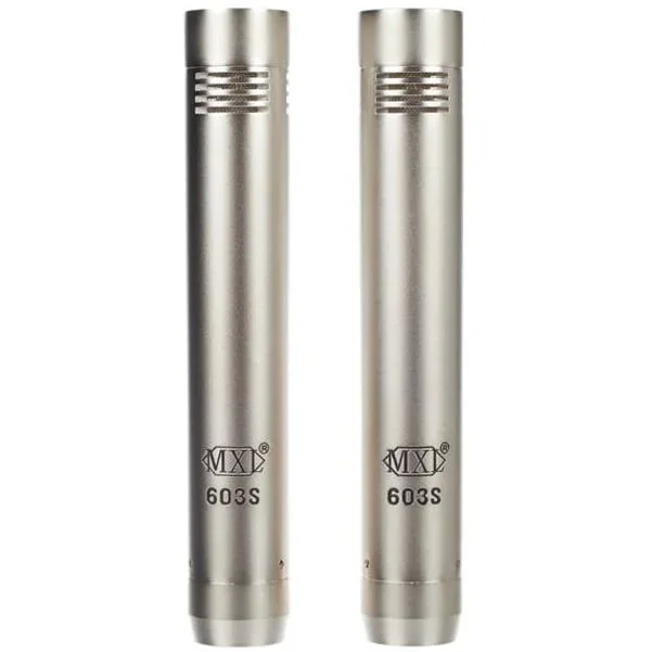 MXL 603SPR Small Diaphragm Condenser Microphone Stereo Set
