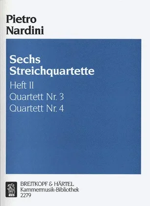 Nardini, Pietro: String Quartets Vol. 2, Nos. 3 and 4