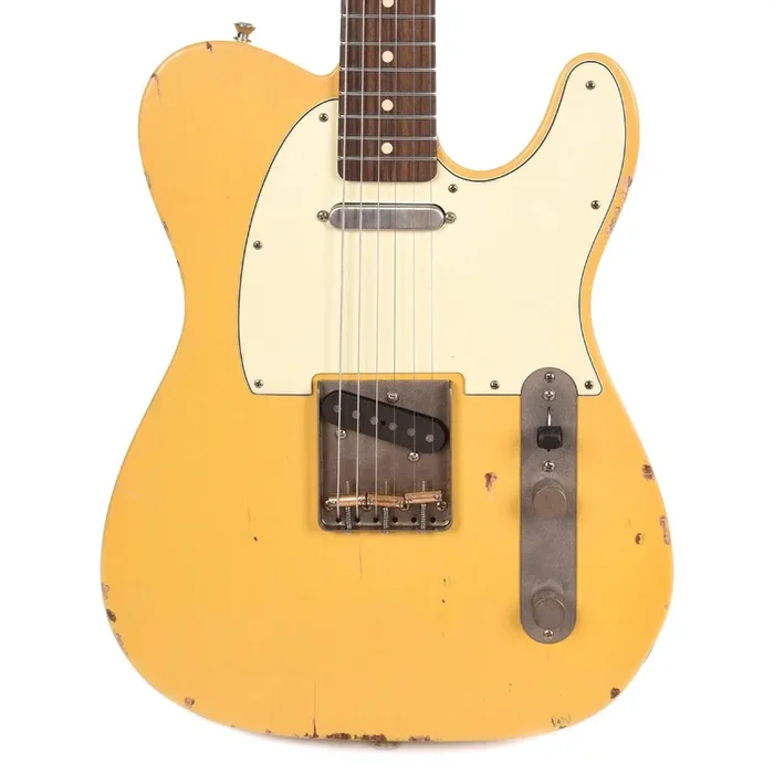 Nash T-63 Ash Cream Light Relic w/3-Ply Mint Pickguard & Lollars