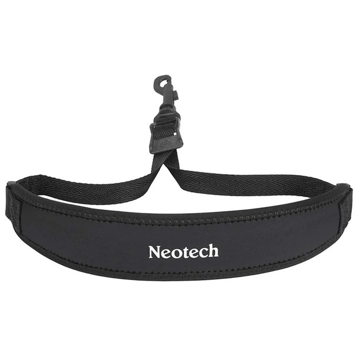 Neotech Classic Swivel Hook Saxophone Neck Strap, Black